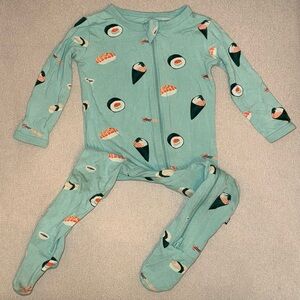 Kyte Baby Sushi Zippered Footie 6-12M